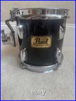 Pearl Prestige Session Select 90s 8 x 8 Tom Drum Black Lacquer