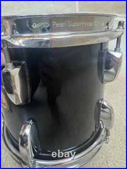 Pearl Prestige Session Select 90s 8 x 8 Tom Drum Black Lacquer