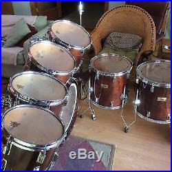 Pearl Pro DLX Series vintage 1980s drum set