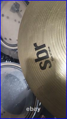 Pearl RS525SCC31 Roadshow Drum Set (5 pc) Black
