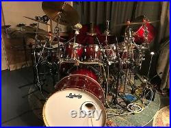 Pearl Reference 10 Pc Drum Set Studio Use Only Near Mint