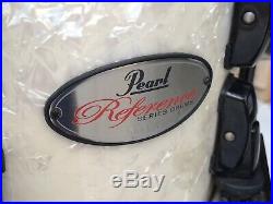 Pearl Reference 5 Piece Drum Set White Marine Pearl 8, 10, 14, 16, 22