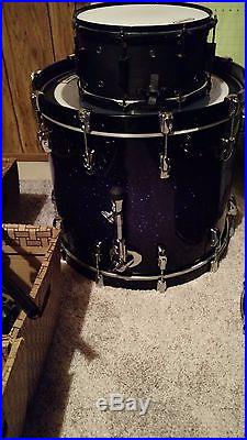 Pearl Reference 5 Piece drum set -PURPLE CRAZE- OPTI-MOUNTs/HARDWARE included