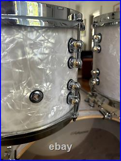 Pearl Reference Pure Music City Custom 4-Piece Drum Set White Marine 12/13/16/22