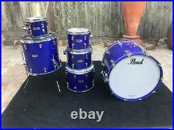 Pearl Reference Rhythm Blue 6pc Drum Set kit