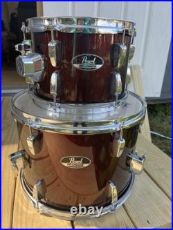 Pearl Roadshow 4-Piece Jazz Drum Set Wine Red withBags, Cymbals & Accessories