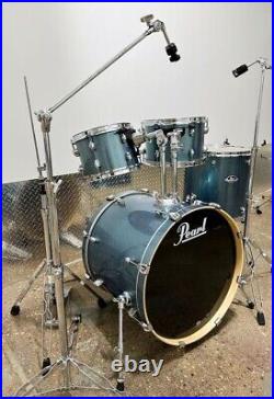 Pearl Roadshow 4-Piece Set without HDW & Cymbals in #706 Charcoal Metallic
