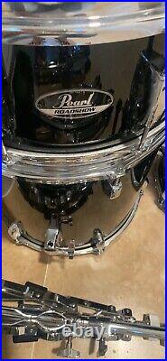 Pearl Roadshow 5-Piece Drum Set Shell Black Oyster