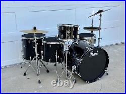 Pearl Roadshow Drum Set 5-Piece Complete Drum Set with Cymbals and SBR Ride
