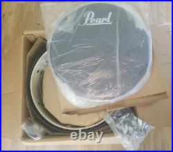 Pearl Roadshow Drum Set with Cymbals 20 Bass Charcoal Metallic MISSING PIECES