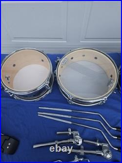 Pearl Roadshow Jr. 5-Piece Drum Kit Grindstone Sparkle with Hardware & Stool