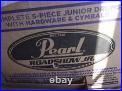 Pearl Roadshow Jr. 5-piece Drum Set Shell Pack Grindstone Sparkle No Cym / Stand