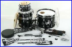 Pearl Roadshow RS525SC/C Drum Set with Cymbals Jet Black No Bass Drum