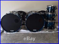 Pearl SMX-924HP 5-Piece Shell Pack Drum Set DOUBLE BASS DRUMSET