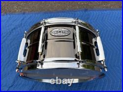 Pearl Sensitone 14 x 6.5 Heritage Alloy Black Brass Snare Drum sth1465br