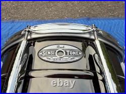 Pearl Sensitone 14 x 6.5 Heritage Alloy Black Brass Snare Drum sth1465br