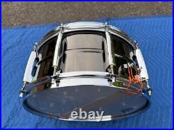 Pearl Sensitone 14 x 6.5 Heritage Alloy Black Brass Snare Drum sth1465br