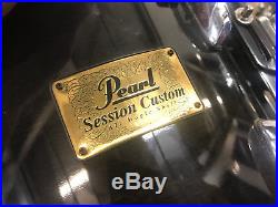 Pearl Session Custom 3pc Maple Drum Set kit