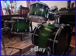 Pearl Session Custom Drum Set 10, 12, 14, 22 Very Good Condition