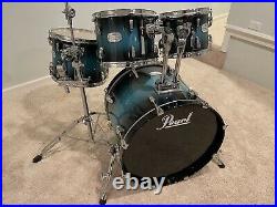 Pearl Session Studio Drum Set 4 Piece All Birch Shell Drums Drumset Set