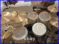 Pearl Vision Birch Drum 22 Bass Drum Set Full Kit With Cymbals And All Hardware