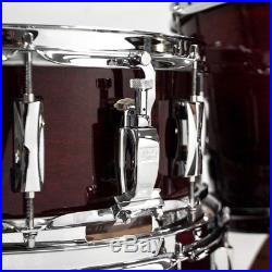 Pearl Vision SST Maple 12/13/16/18/22/14 Red Lacquer Drum Set