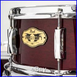 Pearl Vision SST Maple 12/13/16/18/22/14 Red Lacquer Drum Set