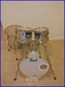 Pearl Visions Vmx Maple Silver Sparkle Drum Set