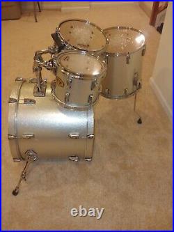 Pearl Visions Vmx Maple Silver Sparkle Drum Set