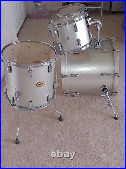 Pearl Visions Vmx Maple Silver Sparkle Drum Set