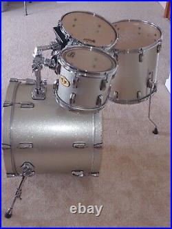 Pearl Visions Vmx Maple Silver Sparkle Drum Set