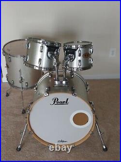 Pearl Visions Vmx Maple Silver Sparkle Drum Set