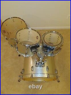 Pearl Visions Vmx Maple Silver Sparkle Drum Set