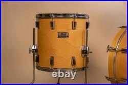 Pearl World Series Natural Satin Drum Set 14x20 8x12 and 14x14