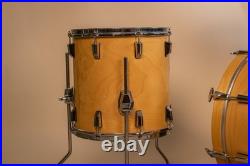 Pearl World Series Natural Satin Drum Set 14x20 8x12 and 14x14