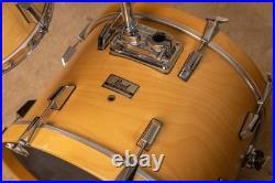 Pearl World Series Natural Satin Drum Set 14x20 8x12 and 14x14