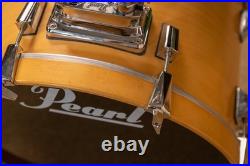 Pearl World Series Natural Satin Drum Set 14x20 8x12 and 14x14