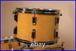 Pearl World Series Natural Satin Drum Set 14x20 8x12 and 14x14