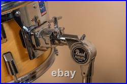 Pearl World Series Natural Satin Drum Set 14x20 8x12 and 14x14