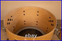 Pearl World Series Natural Satin Drum Set 14x20 8x12 and 14x14