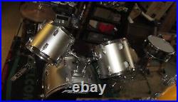 Peavey International Series II Drum Set, Cymbals, Dewey Snare, Yamaha Throne