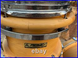 Peavey Radial 1000 Natural Finish 5pc Drum Set kit RSB-1