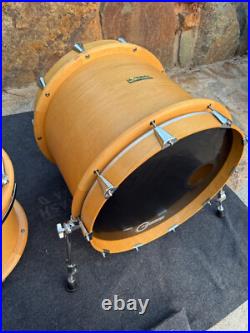 Peavey Radial 1000 Natural Finish 5pc Drum Set kit RSB-1
