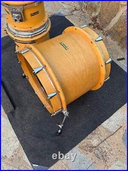 Peavey Radial 1000 Natural Finish 5pc Drum Set kit RSB-1