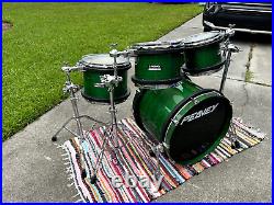 Peavey Radial 751 Drum Set 22/10/12/14/14 Snare Plus Tom Stands