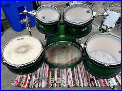 Peavey Radial 751 Drum Set 22/10/12/14/14 Snare Plus Tom Stands