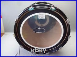Peavey Radial Pro RP1000 Black Gloss 6 Pc Drum Set Bridge System Remo Heads