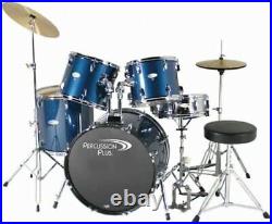 Percussion Plus PP3500 MBL 5-Piece Drum Set