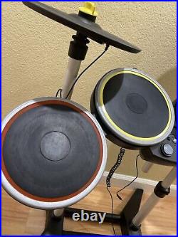 PlayStation 4 Rock Band 4 Wireless Drum Set + Pedal (TESTED & WORKING)