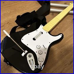 Playstation RockBand Bundle Guitar Wired Drum Set Microphone & Pedal